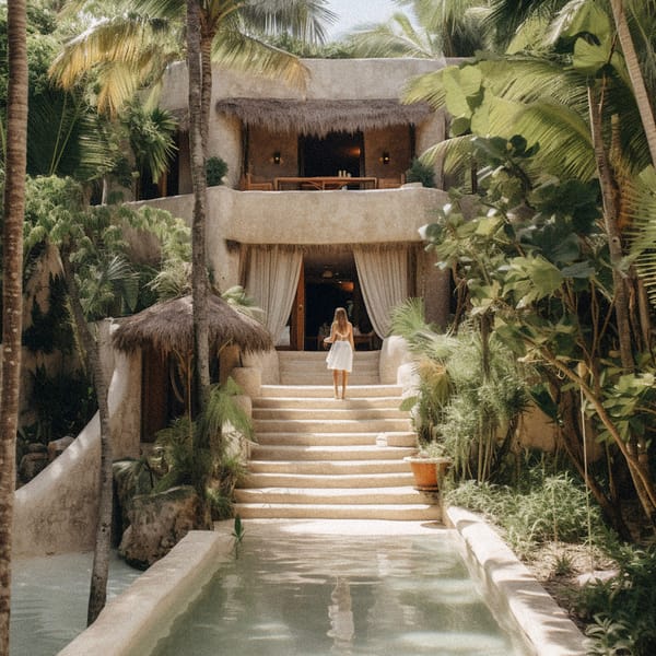 Retreat Beneath the Palms